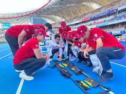 中国队在遵义国际青年足球邀请赛中战胜塔吉克斯坦队